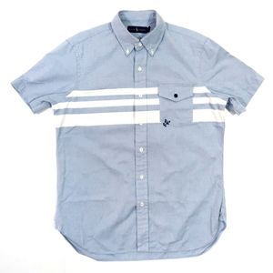 RALPH LAUREN Short Sleeve Button Shirt MEDIUM